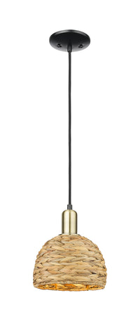 Arcadia Mini Pendant Antique Brass Finish