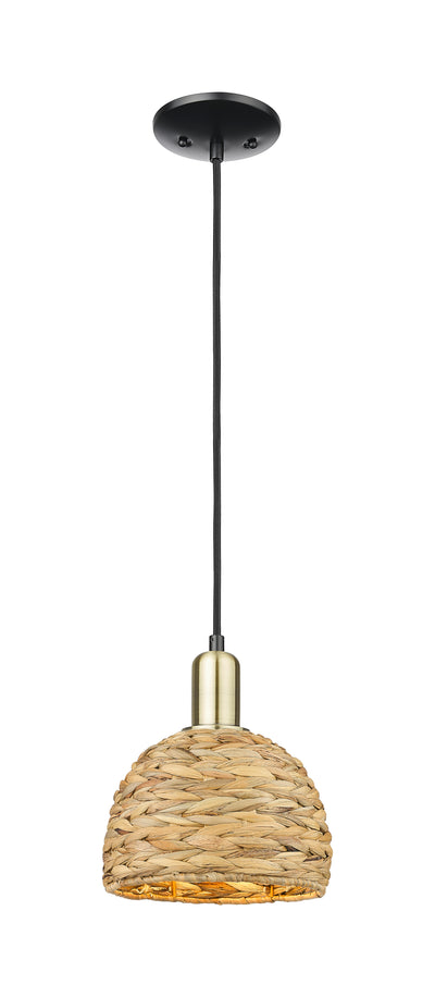 Arcadia Mini Pendant Antique Brass Finish