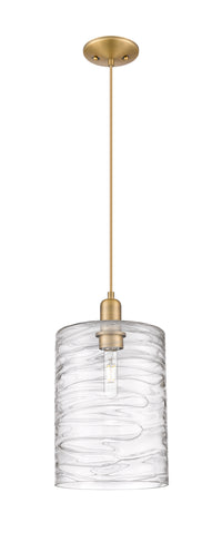 Arcadia Mini Pendant Antique Brass Glass
