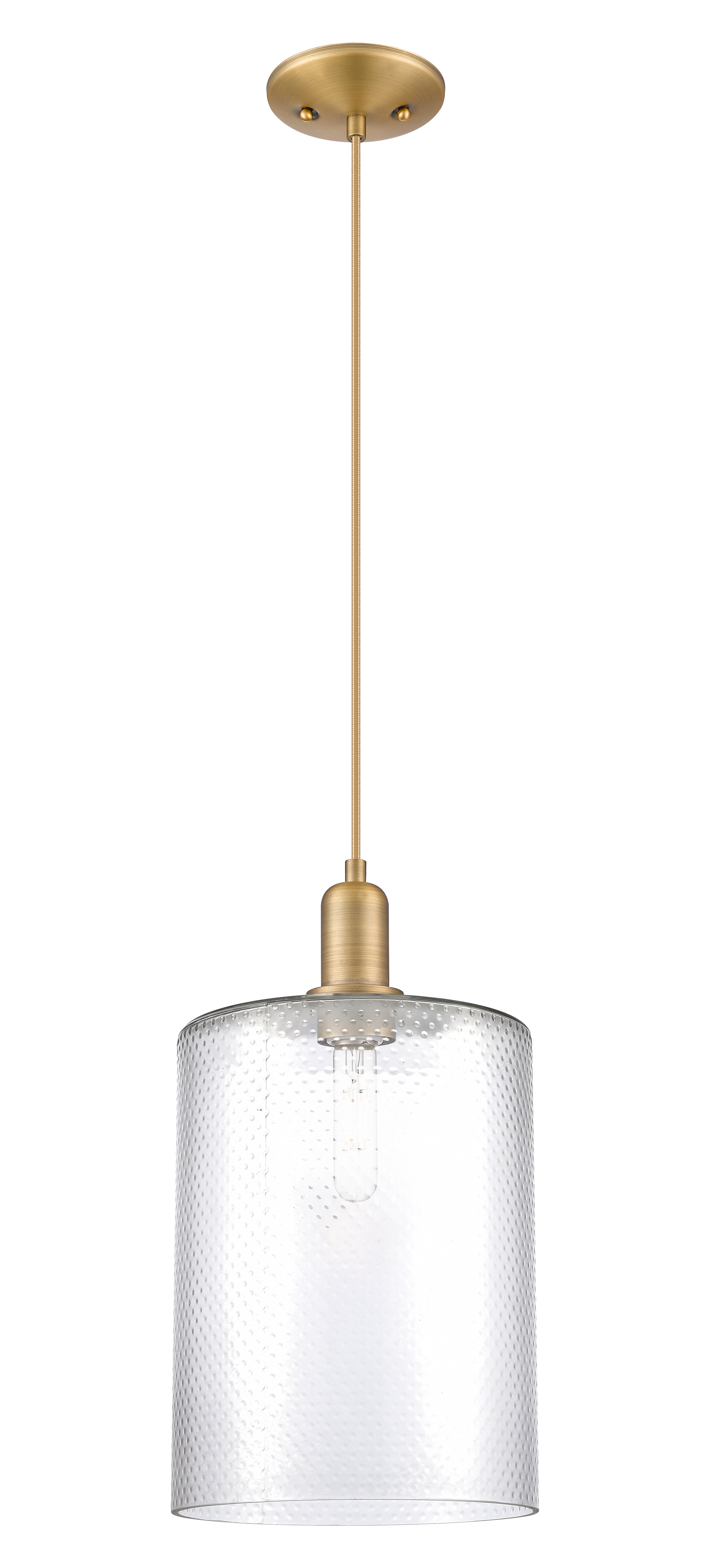 Arcadia Mini Pendant Dimmable Antique Brass