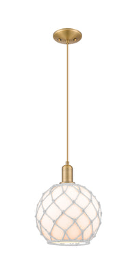 Arcadia Mini Pendant Antique Brass Cast