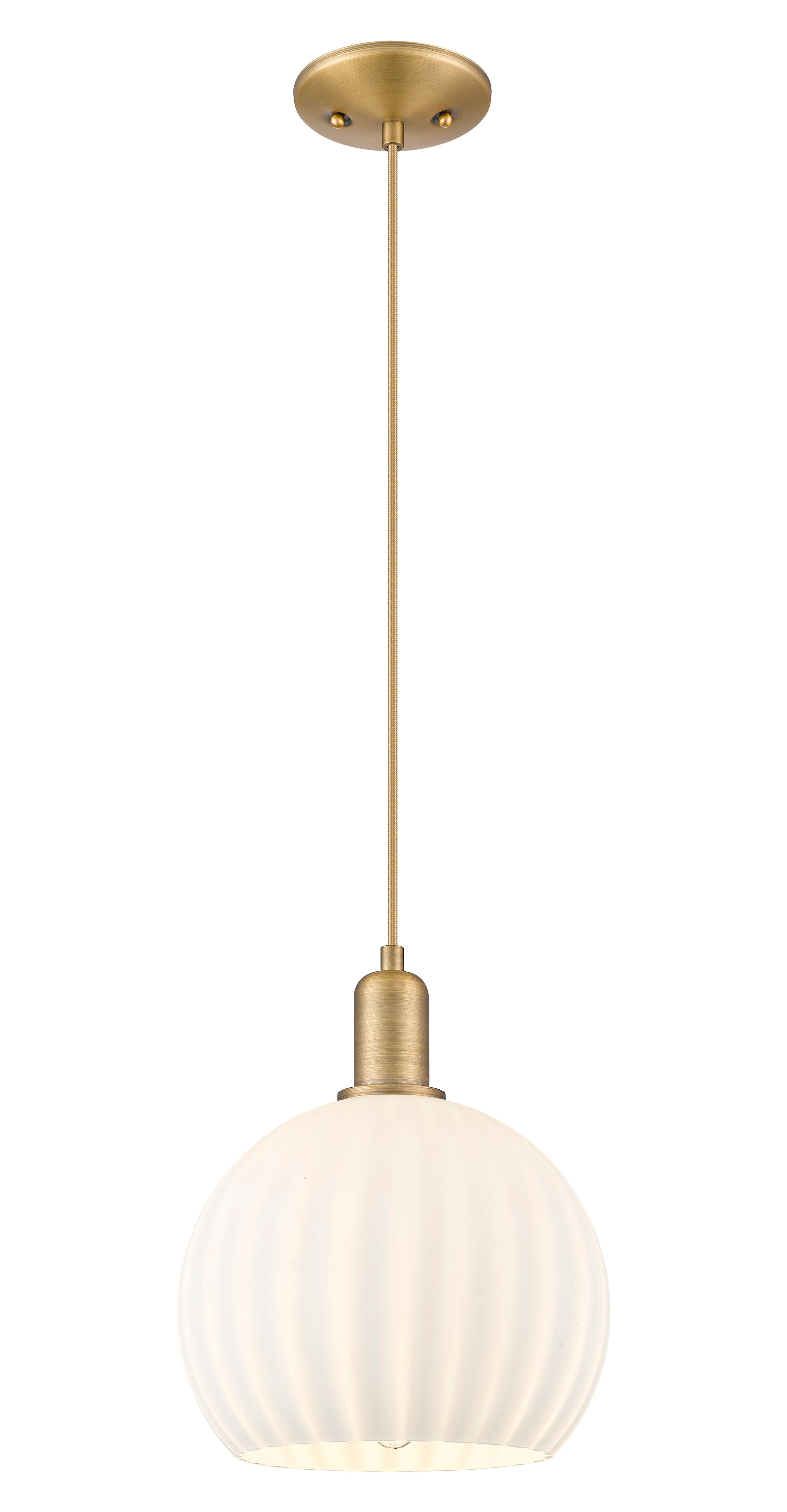 Arcadia Mini Pendant Antique Brass Finish