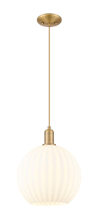 Arcadia Mini Pendant Antique Brass Finish