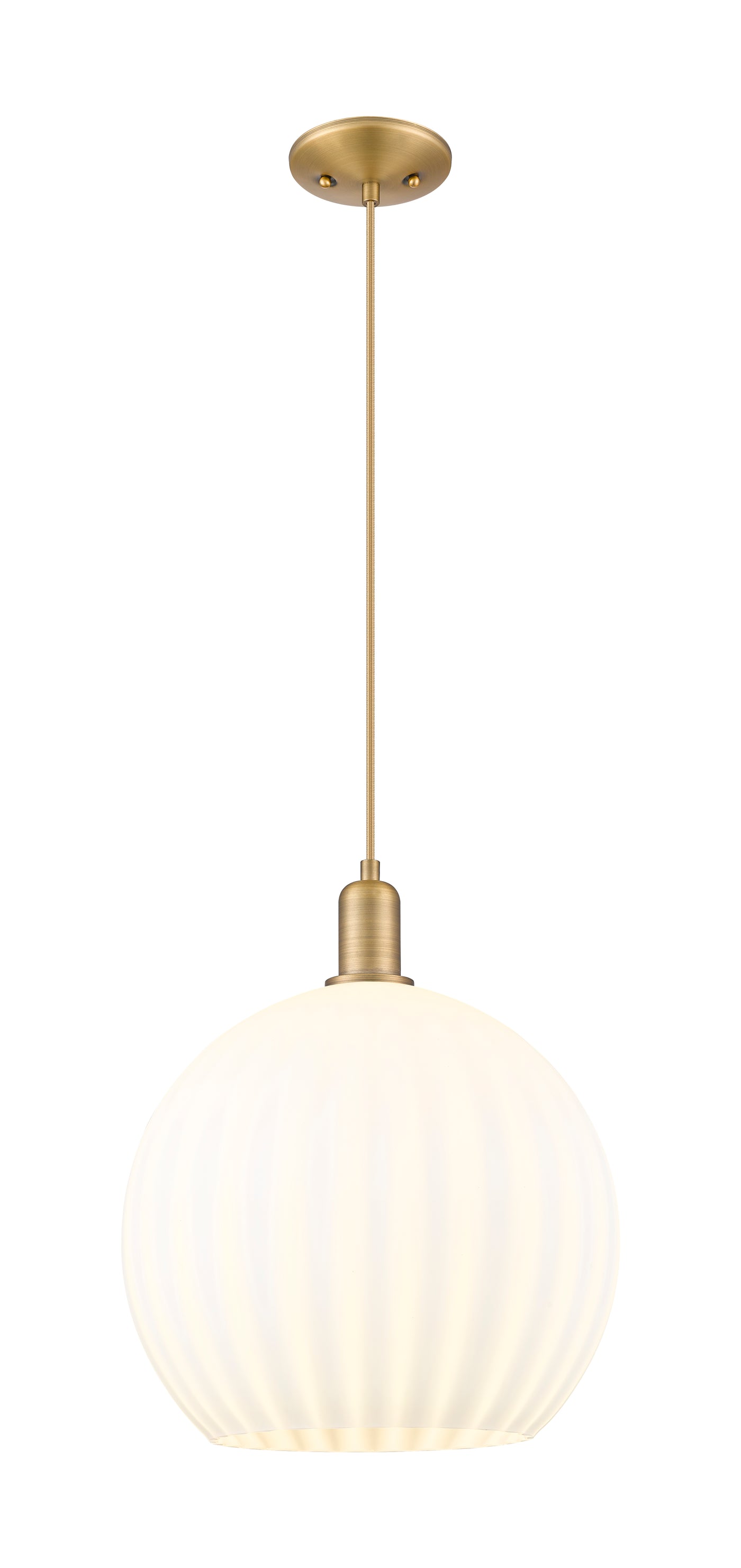 Arcadia Mini Pendant Antique Brass Finish