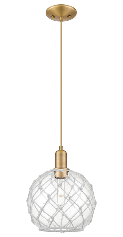 Arcadia Mini Pendant Antique Brass Cast