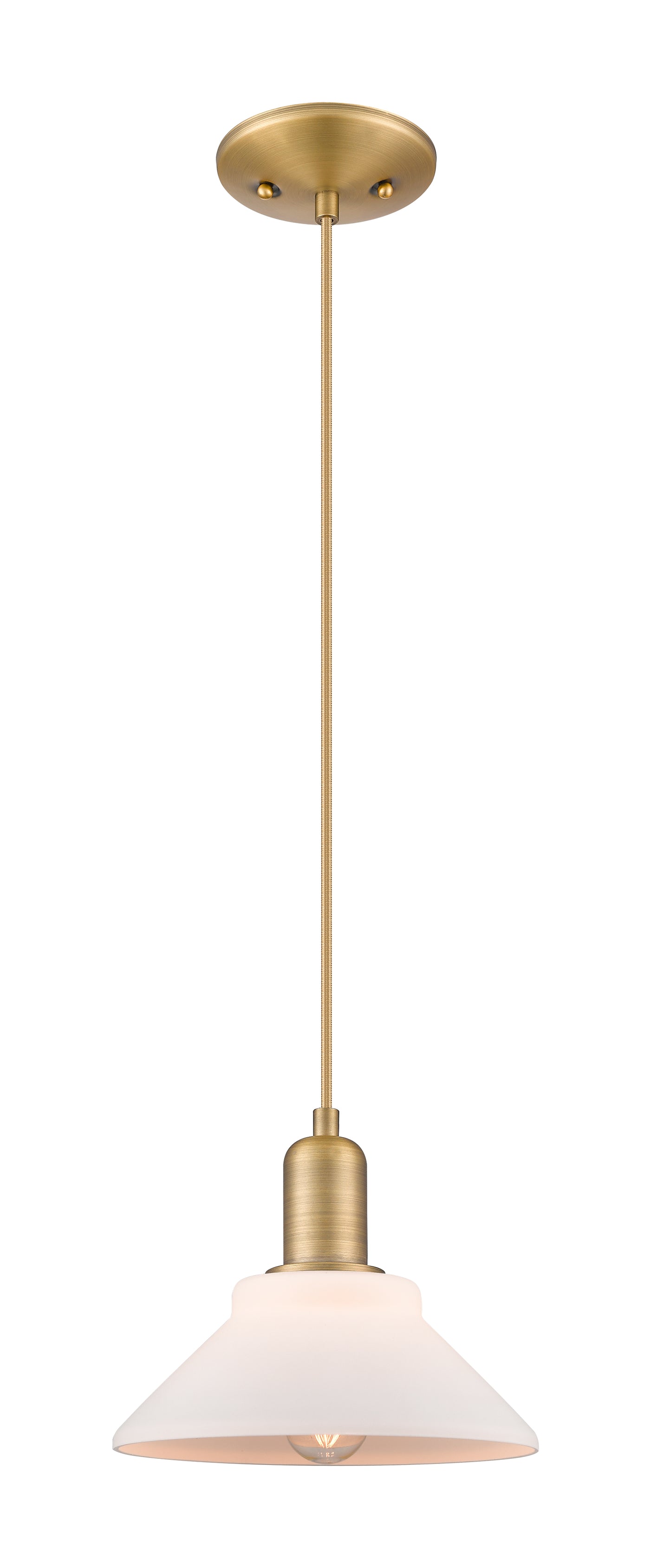 Arcadia Mini Pendant Antique Brass