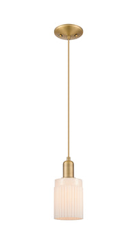 Arcadia Mini Pendant Antique Brass Dimmable