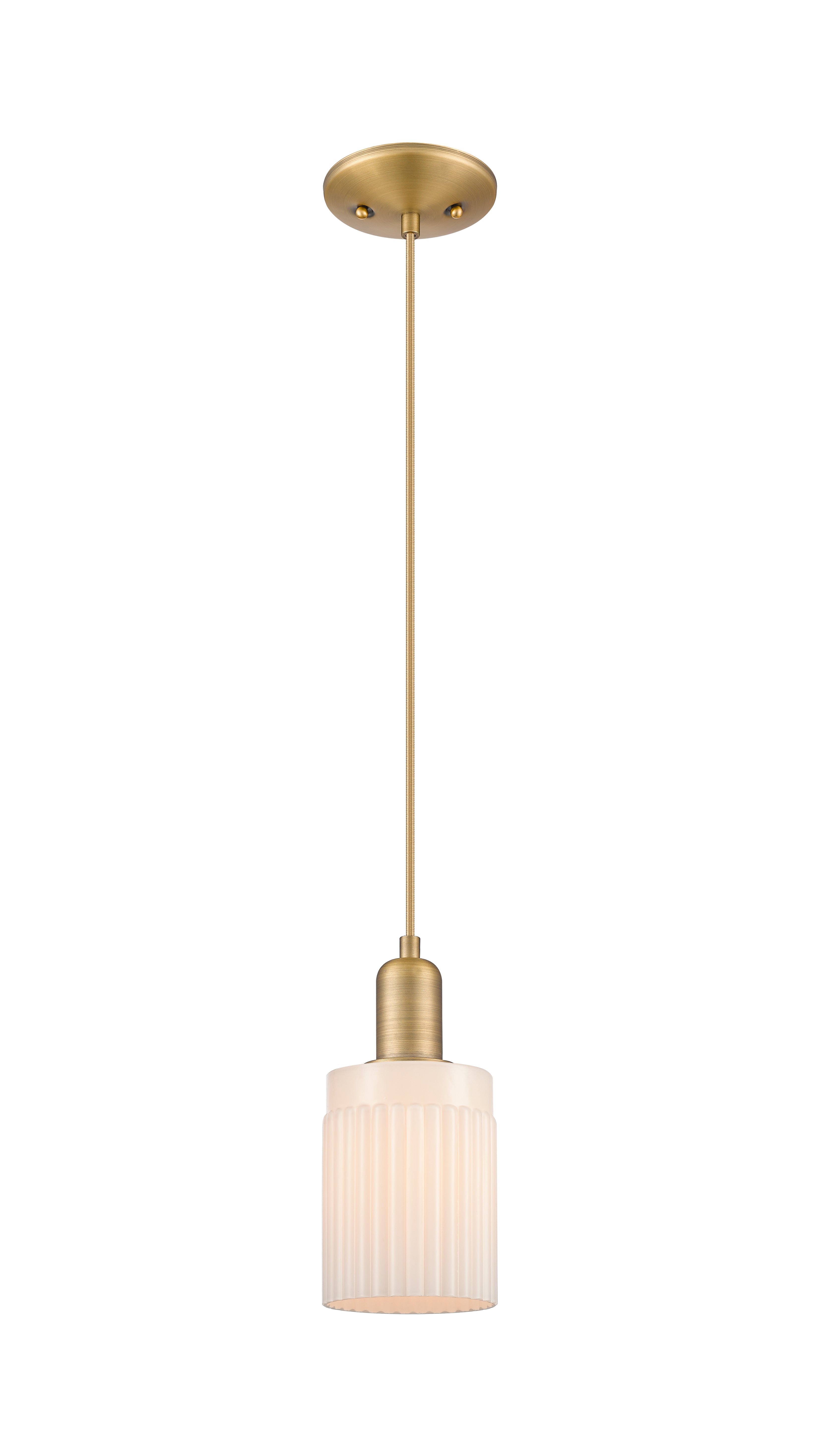 Arcadia Mini Pendant Antique Brass Dimmable