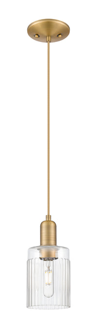 Arcadia Mini Pendant Antique Brass Dimmable