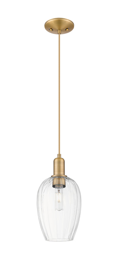 Arcadia Mini Pendant Antique Brass Dimmable
