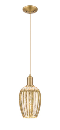 Arcadia Mini Pendant Antique Brass Dimmable
