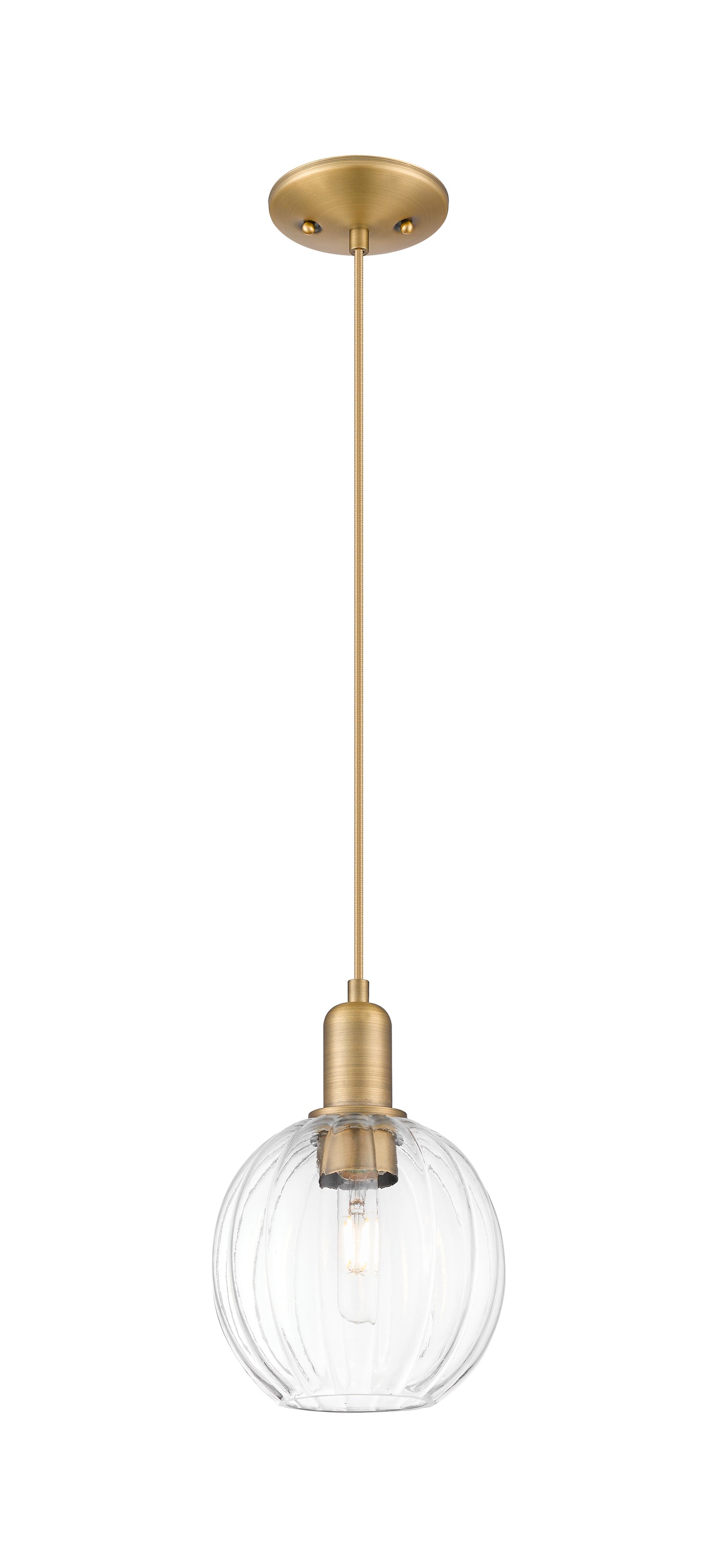 Arcadia Mini Pendant Antique Brass Finish