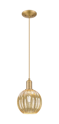 Arcadia Mini Pendant Antique Brass Finish