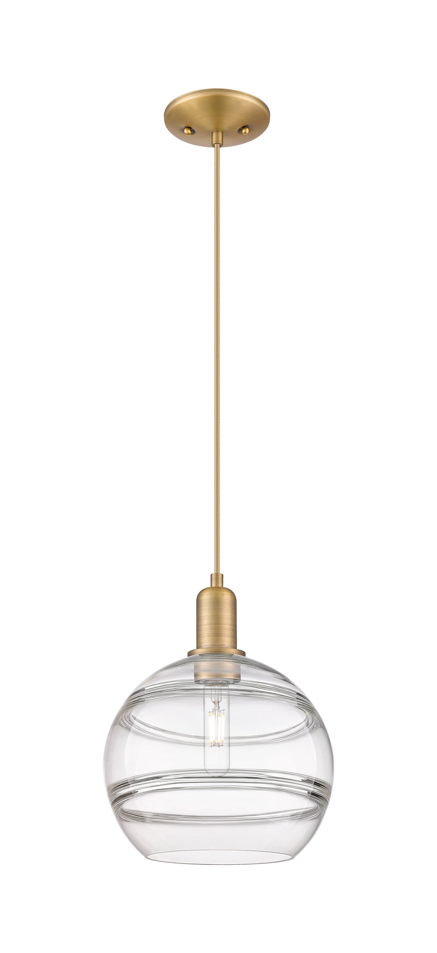 Arcadia Mini Pendant Antique Brass Steel