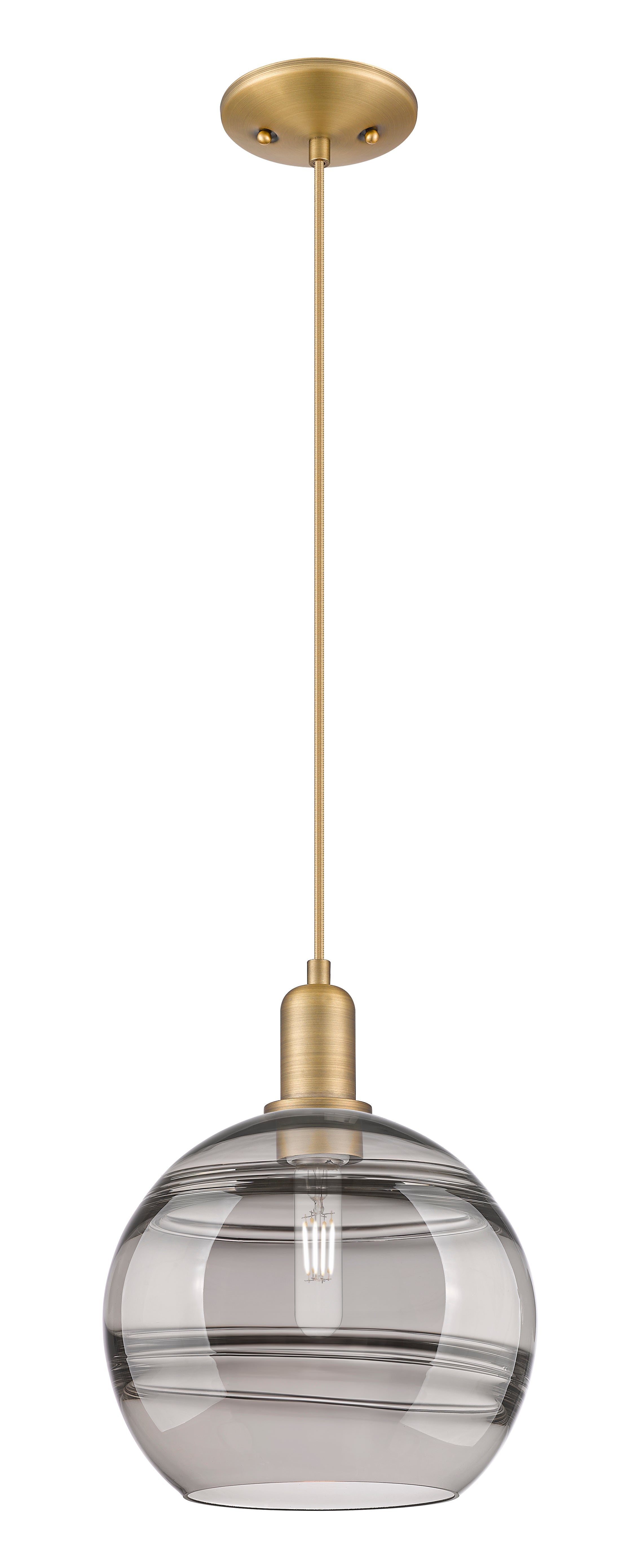 Arcadia Mini Pendant Antique Brass Steel