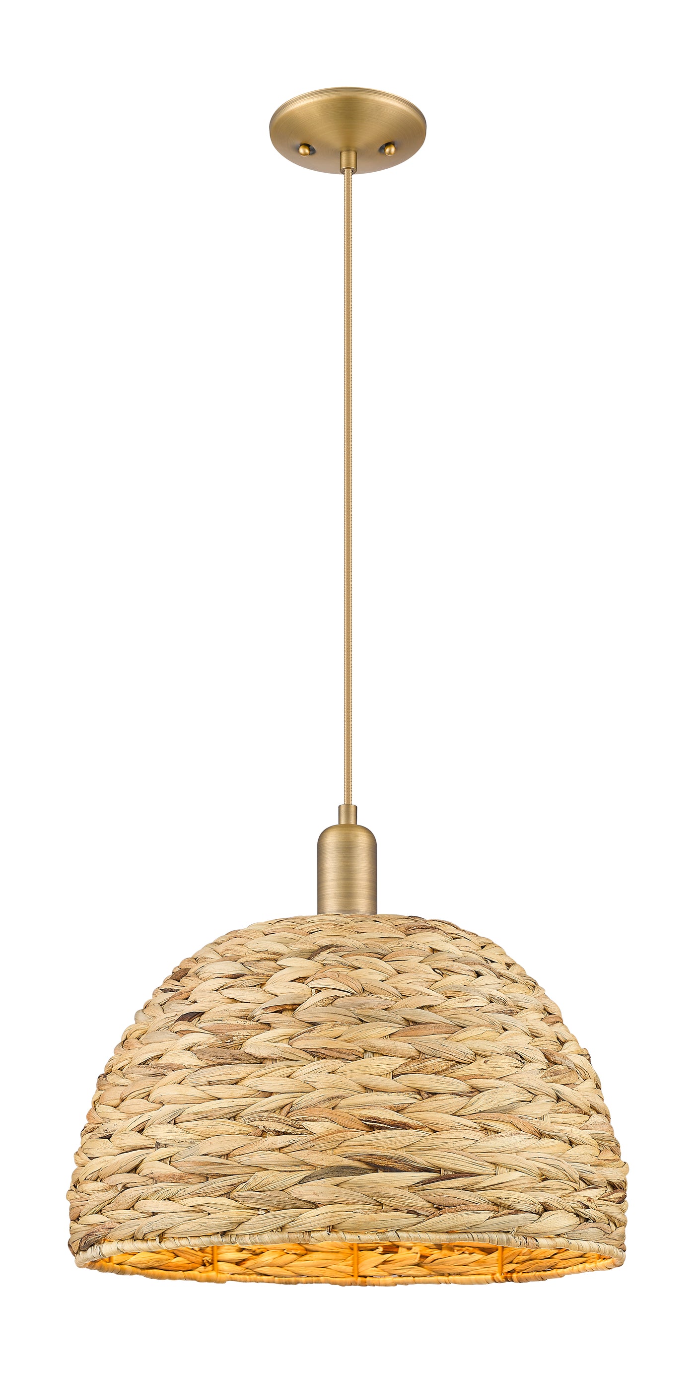 Arcadia Mini Pendant Antique Brass Finish