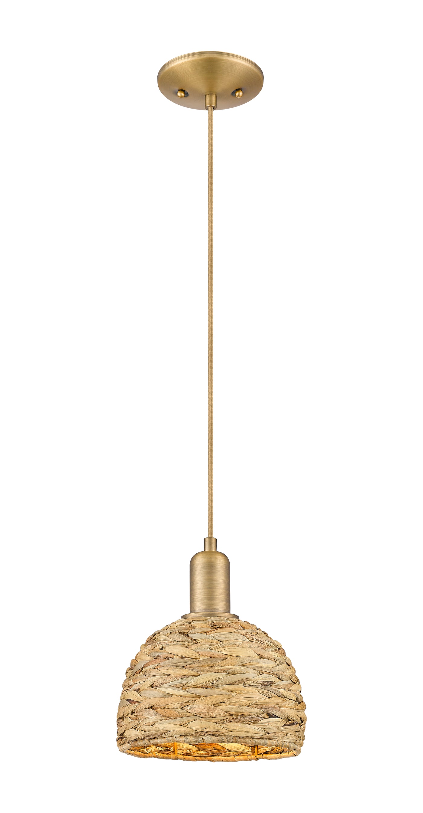 Arcadia Mini Pendant Antique Brass Finish
