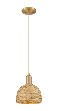Arcadia Mini Pendant Antique Brass Finish