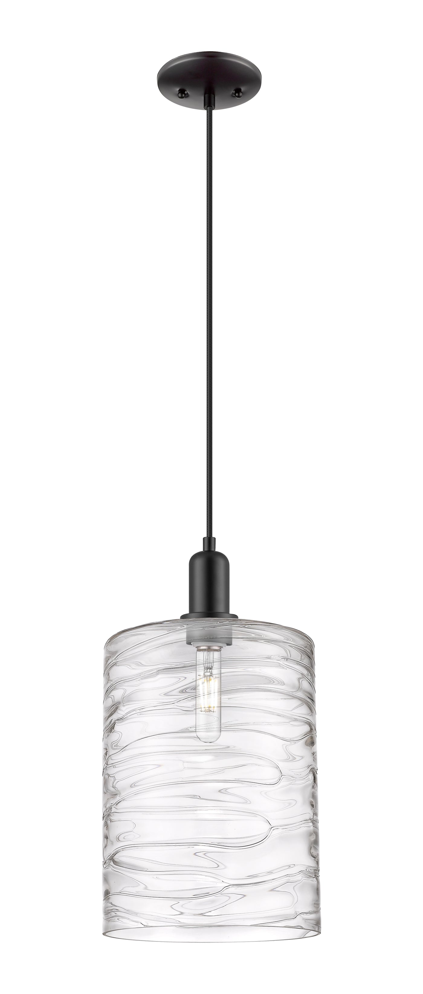 Arcadia Mini Pendant Antique Brass Glass