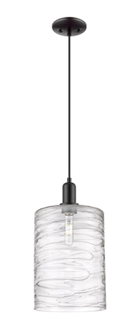 Arcadia Mini Pendant Antique Brass Glass