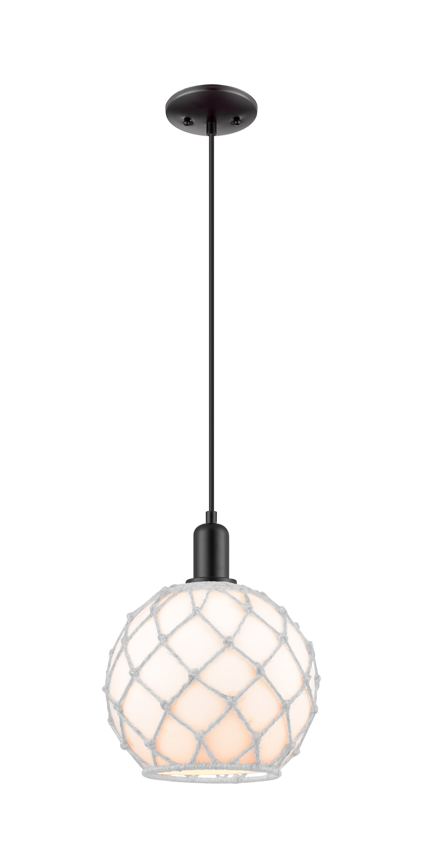 Arcadia Mini Pendant Antique Brass Cast
