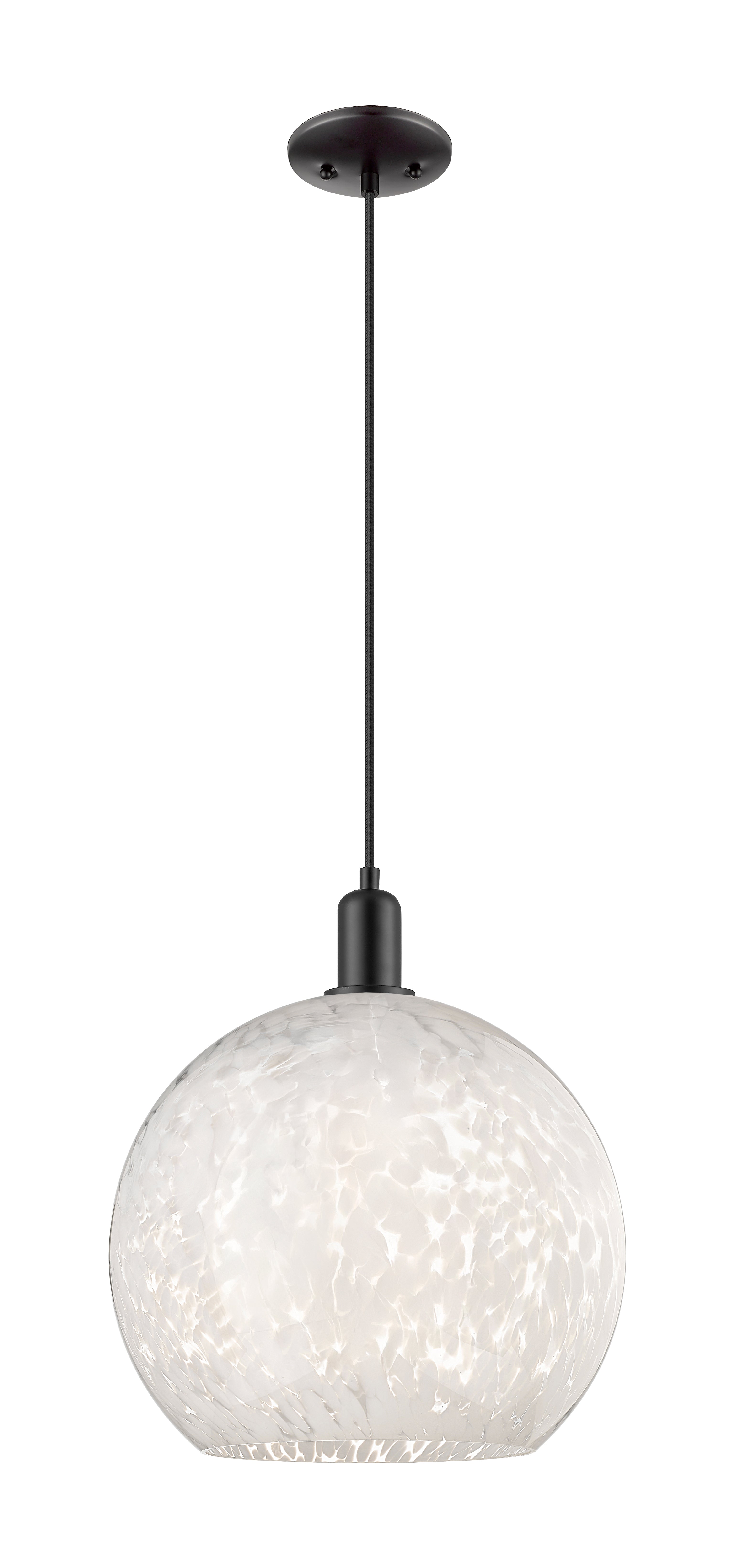Arcadia Mini Pendant Antique Brass 13.75 Inch