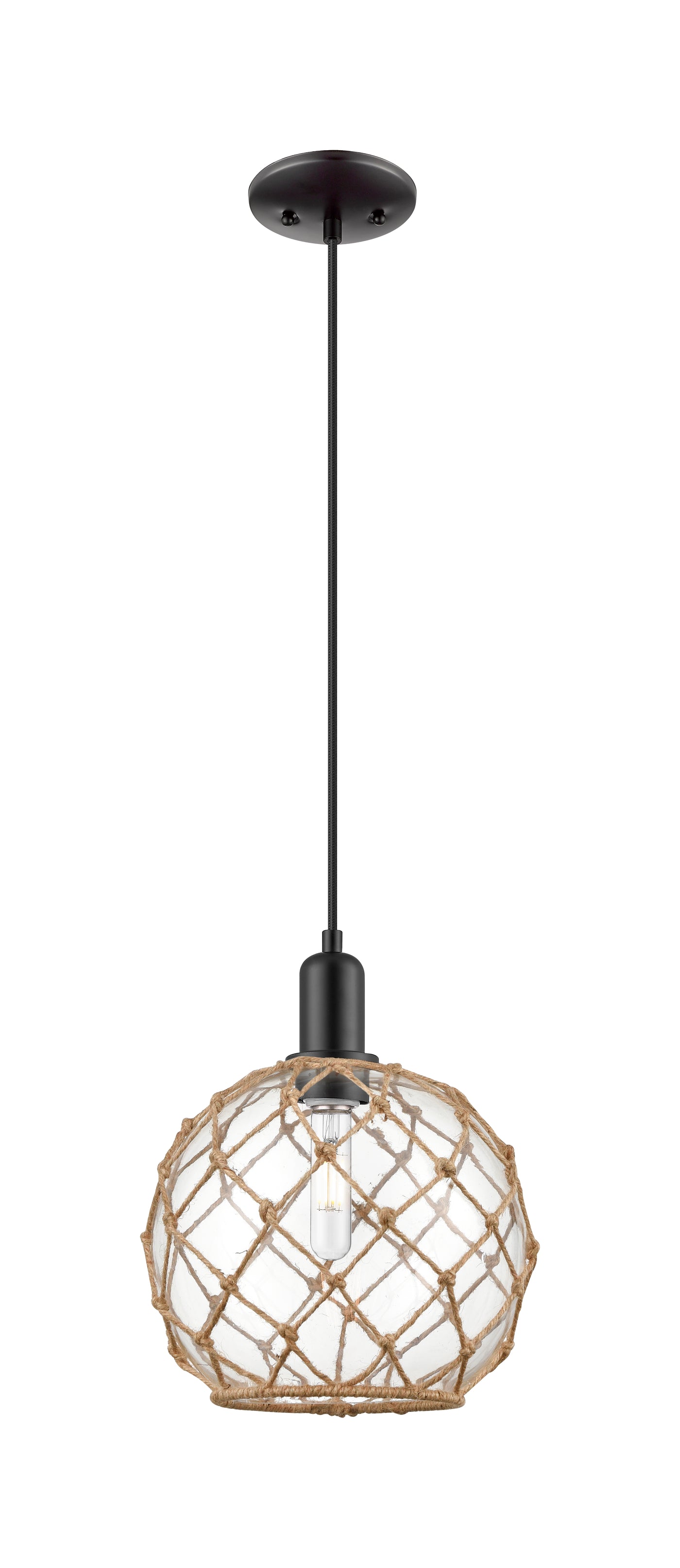 Arcadia Mini Pendant Antique Brass Cast
