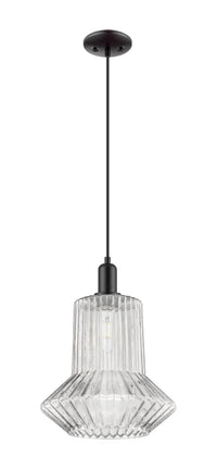 Arcadia Mini Pendant 12 Inch Antique Brass