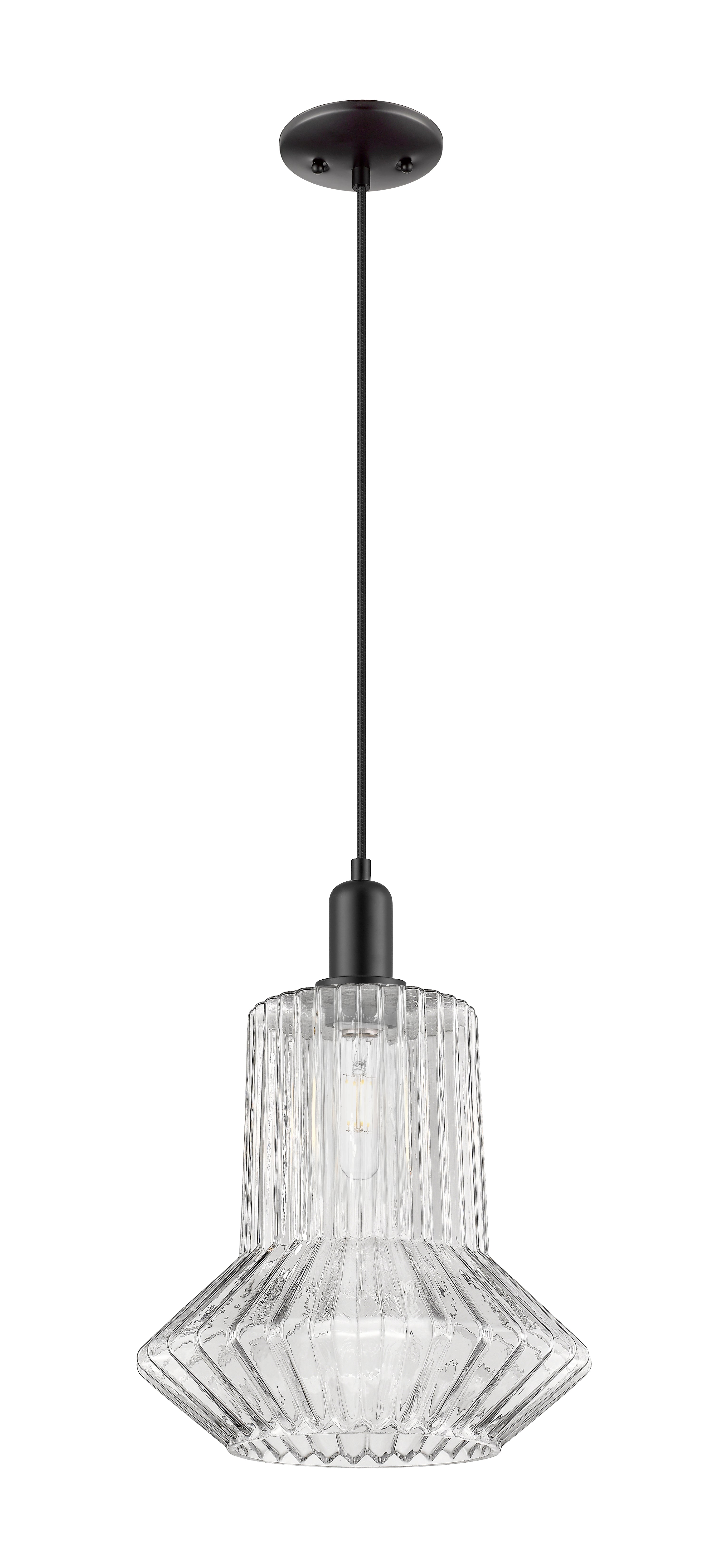 Arcadia Mini Pendant 12 Inch Antique Brass