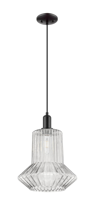 Arcadia Mini Pendant 12 Inch Antique Brass
