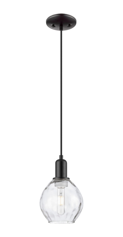 Arcadia Mini Pendant Antique Brass Glass