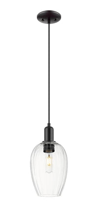 Arcadia Mini Pendant Antique Brass Dimmable
