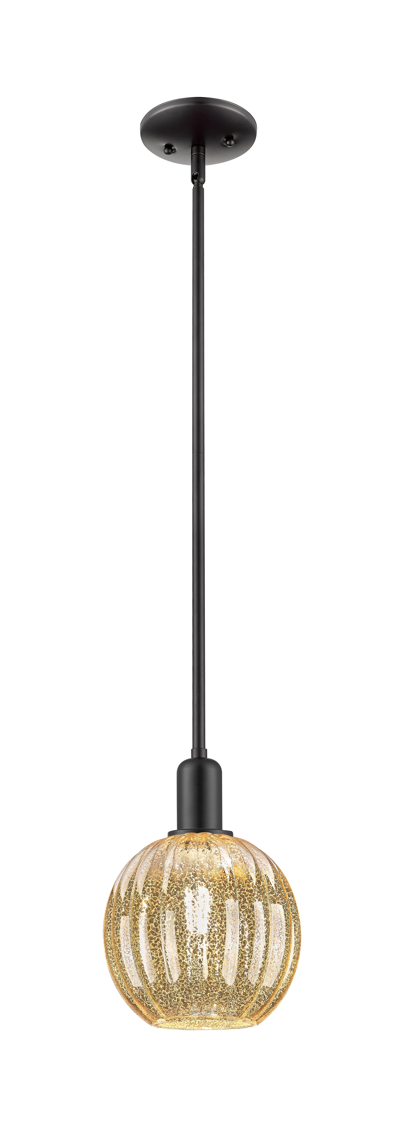 Arcadia Mini Pendant Antique Brass Finish