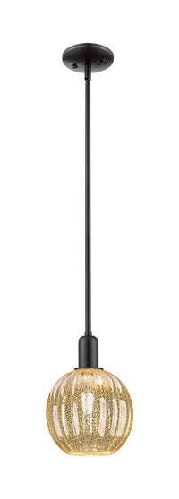 Arcadia Mini Pendant Antique Brass Finish