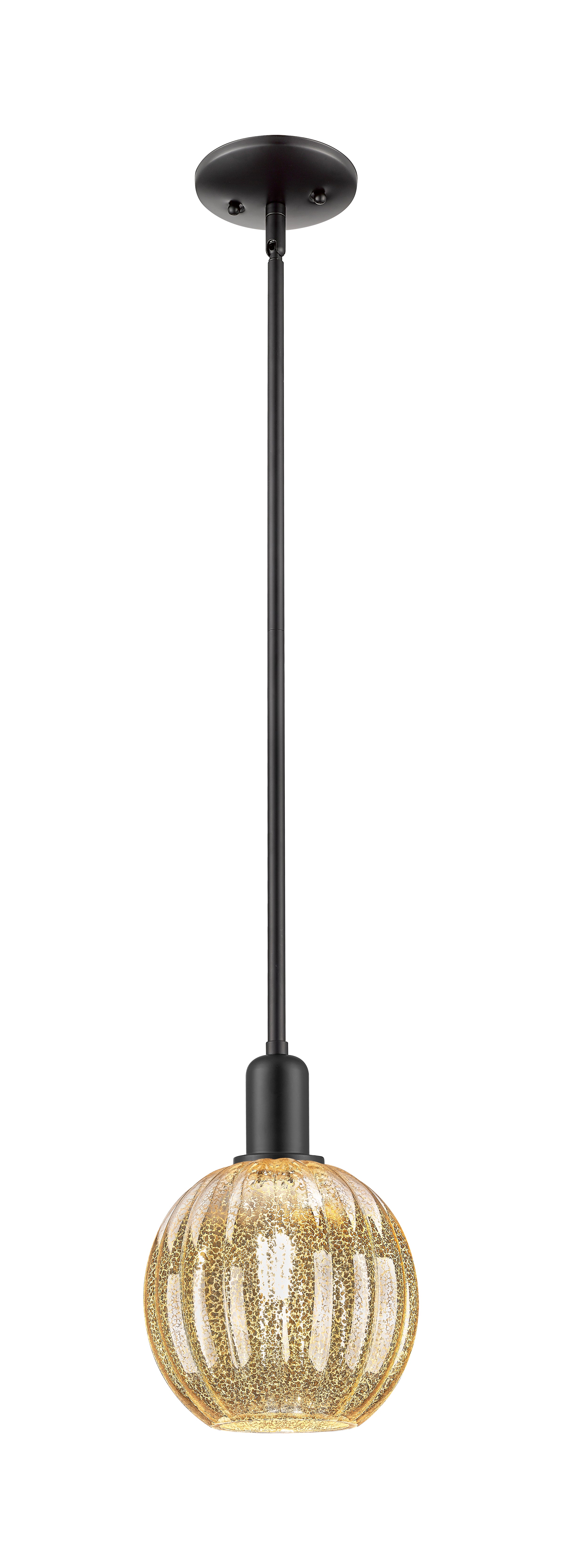 Arcadia Mini Pendant Antique Brass Finish