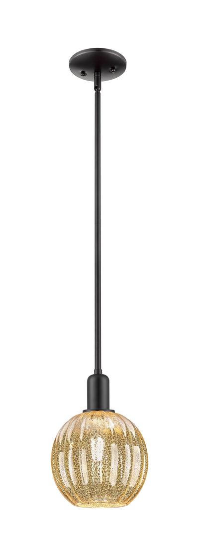 Arcadia Mini Pendant Antique Brass Finish