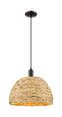 Arcadia Mini Pendant Antique Brass Finish
