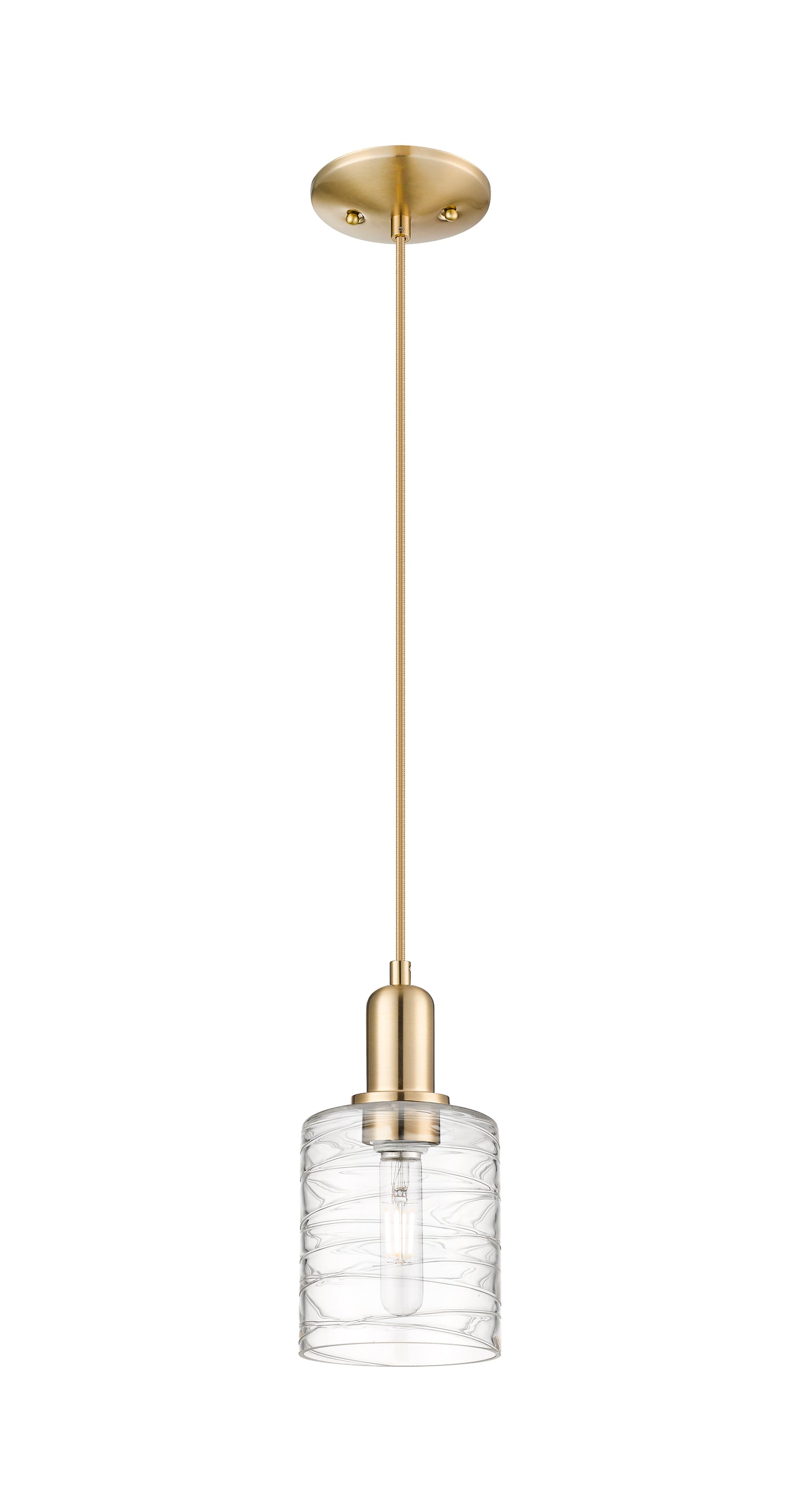 Arcadia Mini Pendant Antique Brass Finish