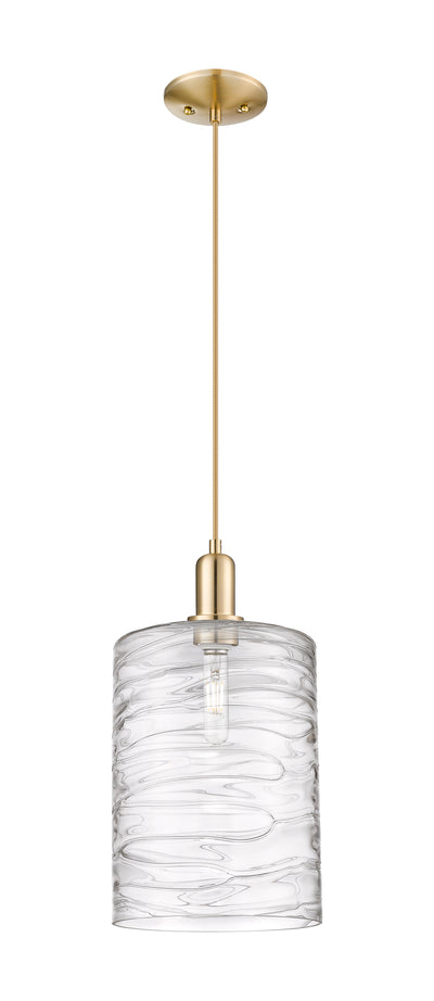 Arcadia Mini Pendant Antique Brass Glass