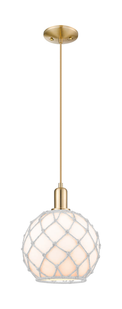 Arcadia Mini Pendant Antique Brass Cast
