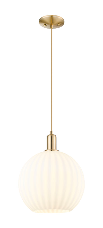 Arcadia Mini Pendant Antique Brass Finish