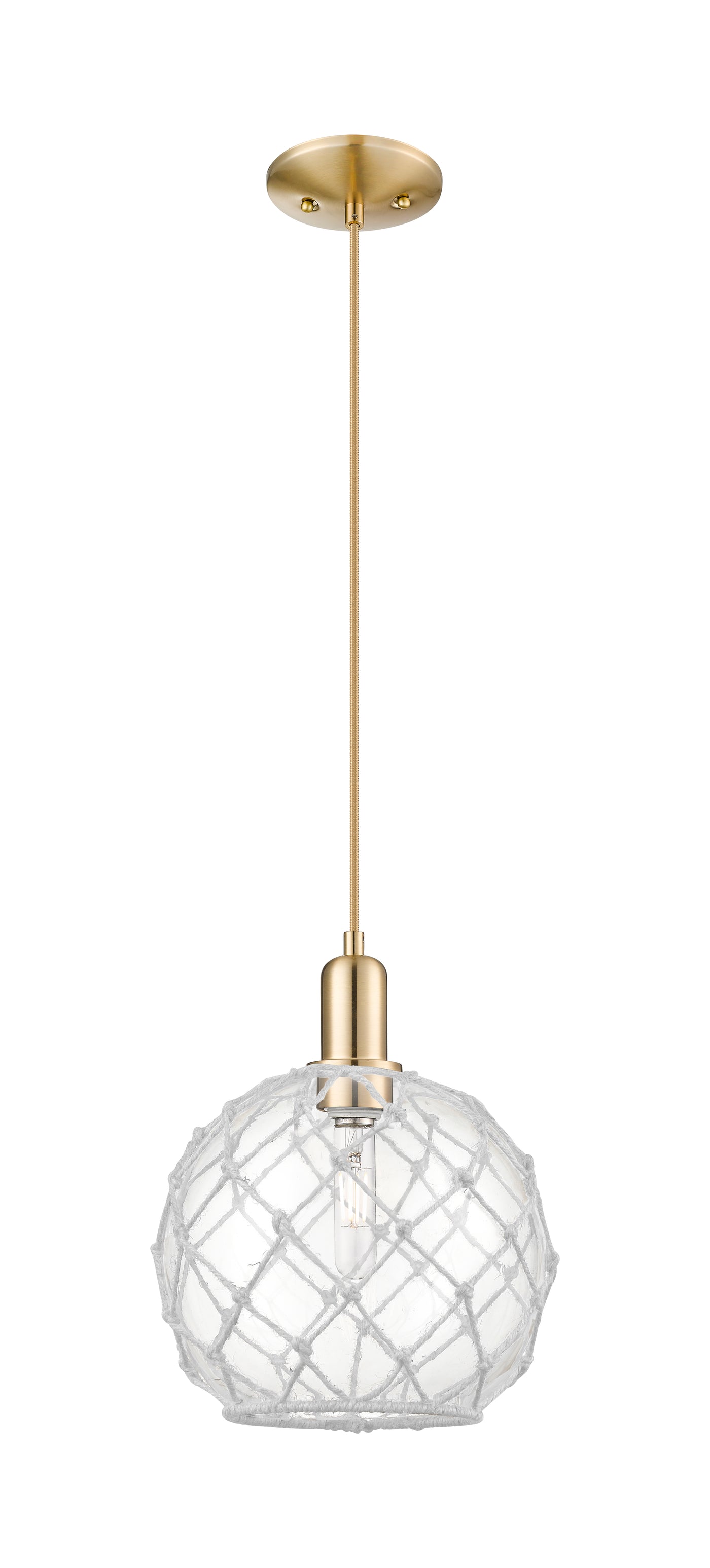 Arcadia Mini Pendant Antique Brass Cast