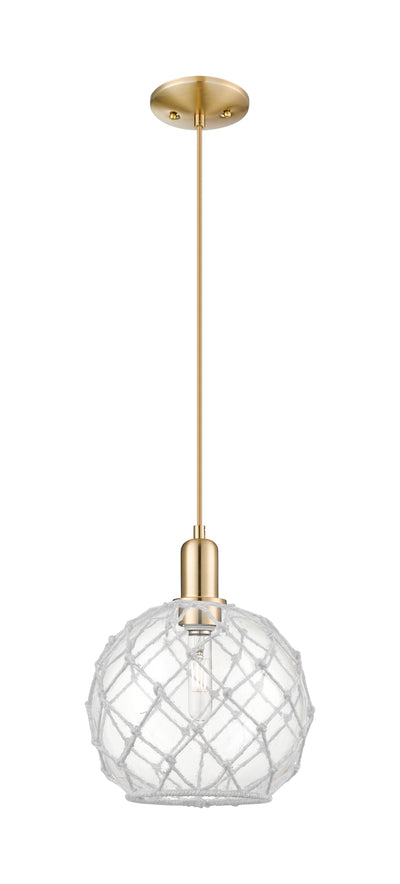 Arcadia Mini Pendant Antique Brass Cast