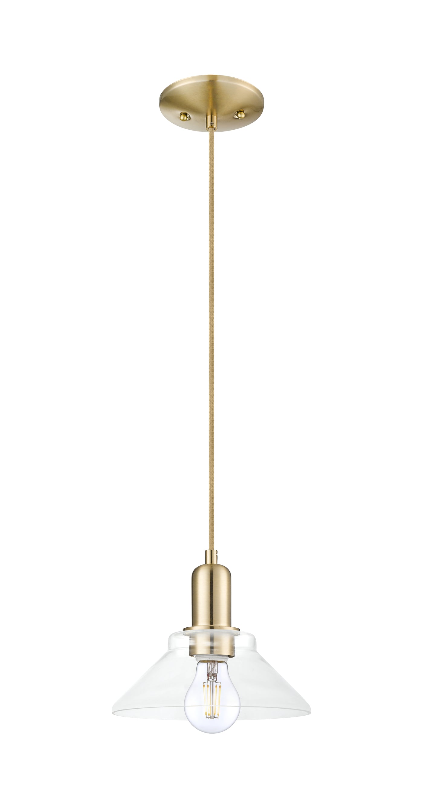 Arcadia Mini Pendant Antique Brass