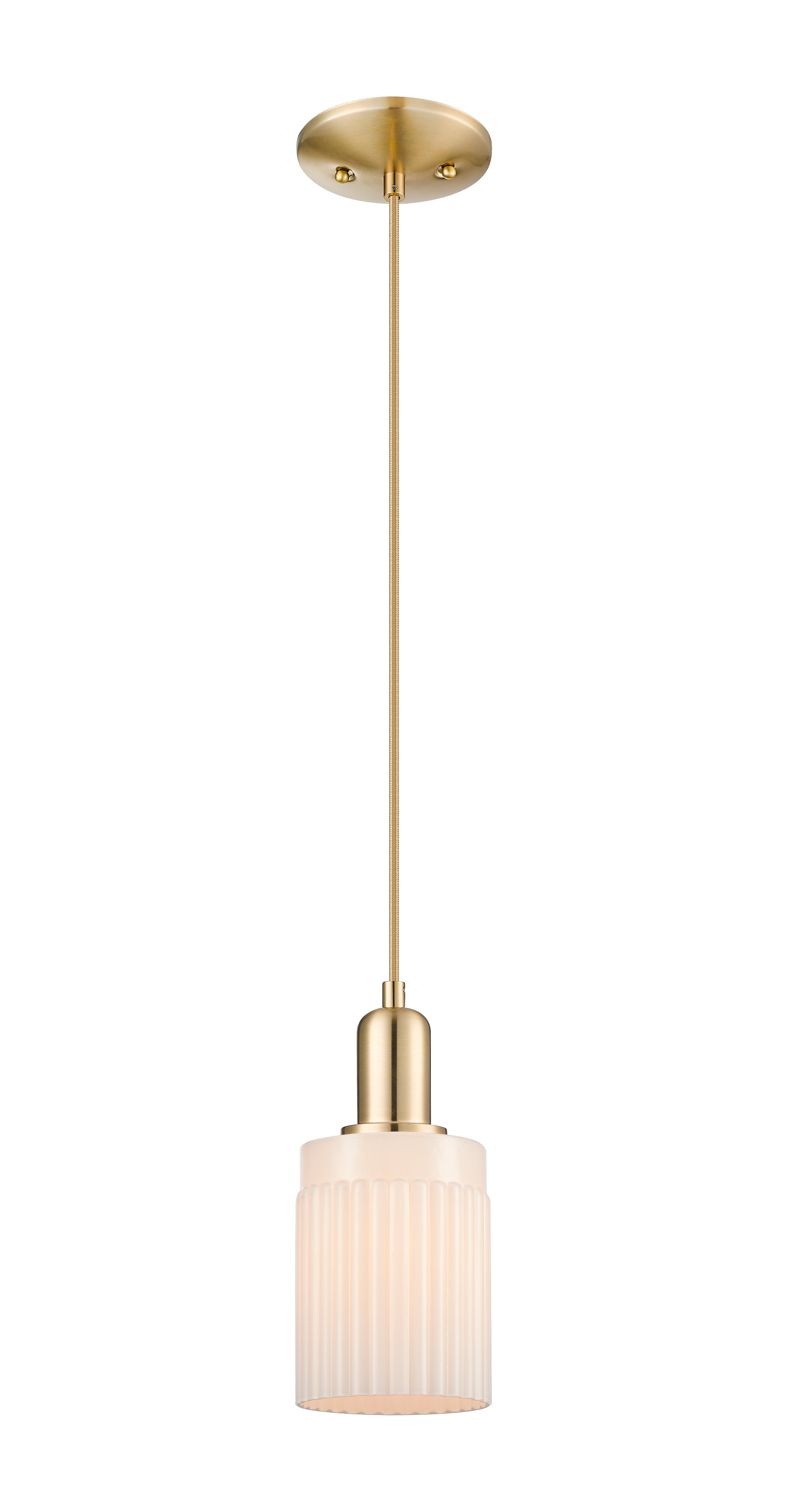 Arcadia Mini Pendant Antique Brass Dimmable