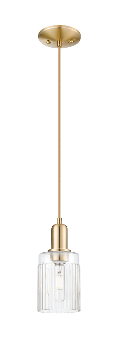 Arcadia Mini Pendant Antique Brass Dimmable