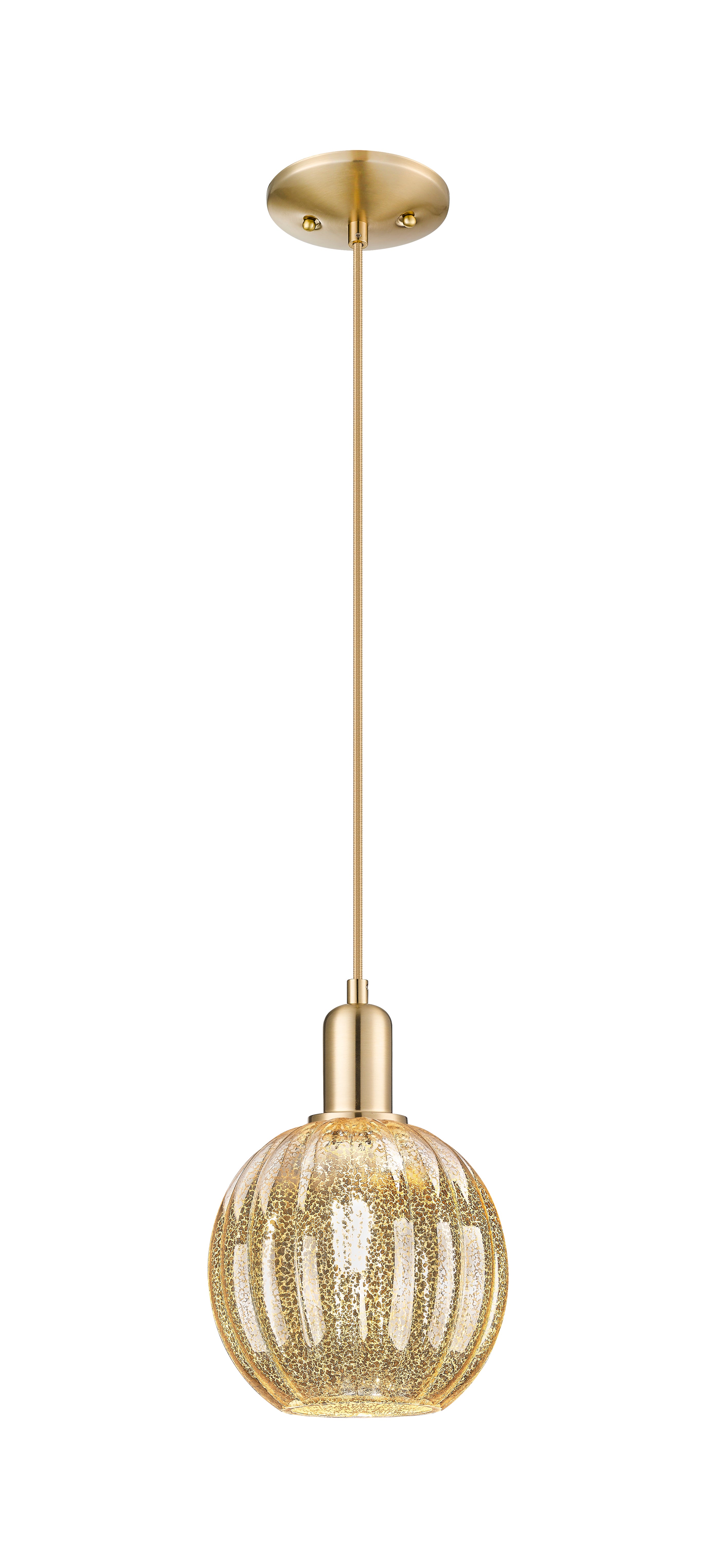 Arcadia Mini Pendant Antique Brass Finish