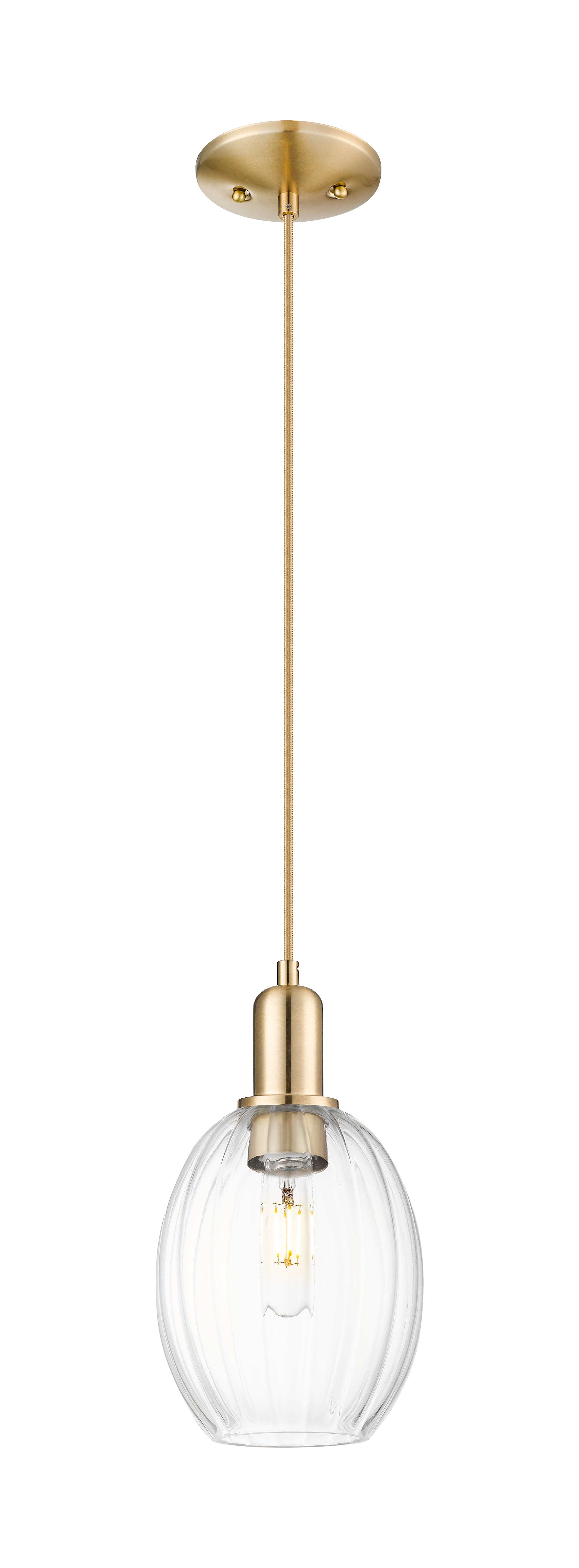 Arcadia Mini Pendant Antique Brass Finish