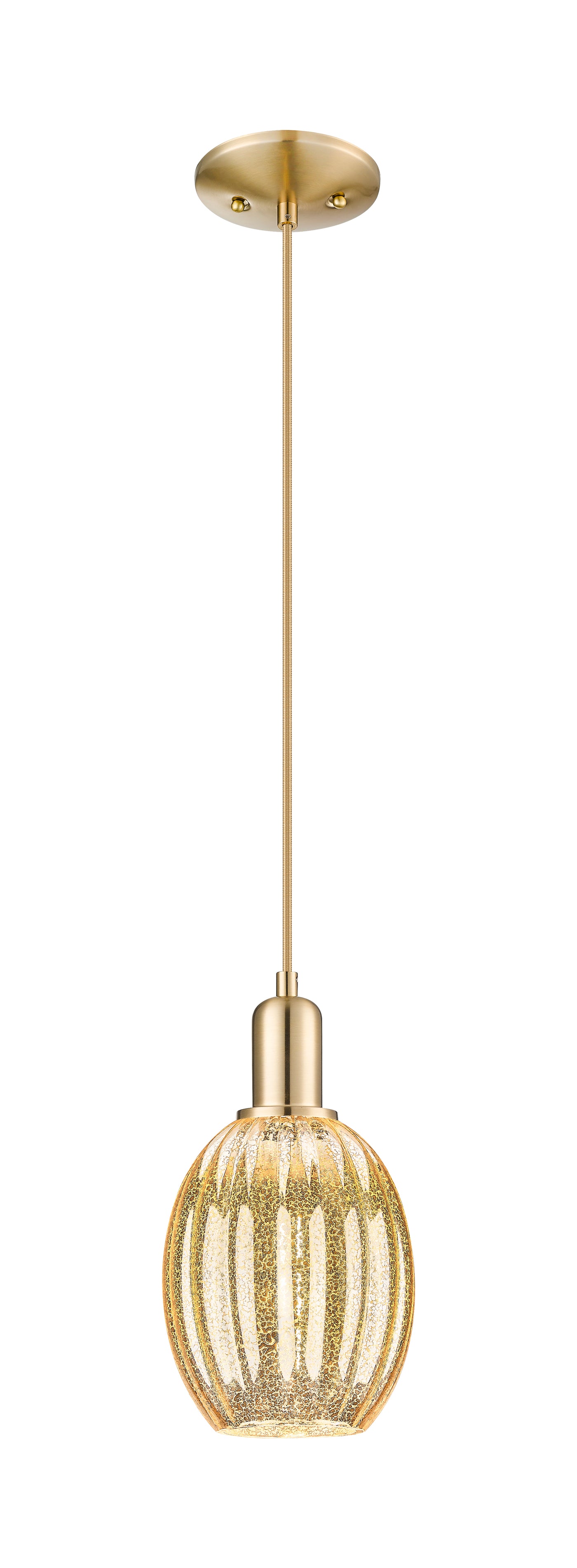 Arcadia Mini Pendant Antique Brass Finish