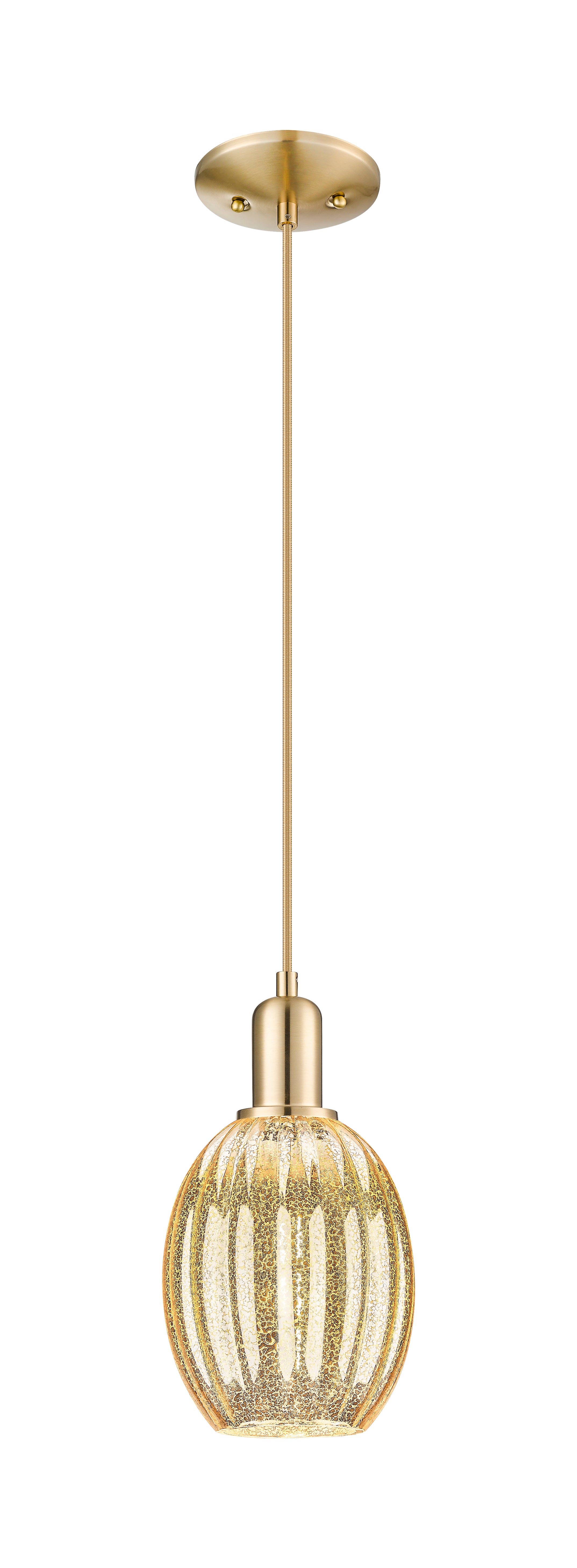 Arcadia Mini Pendant Antique Brass Finish